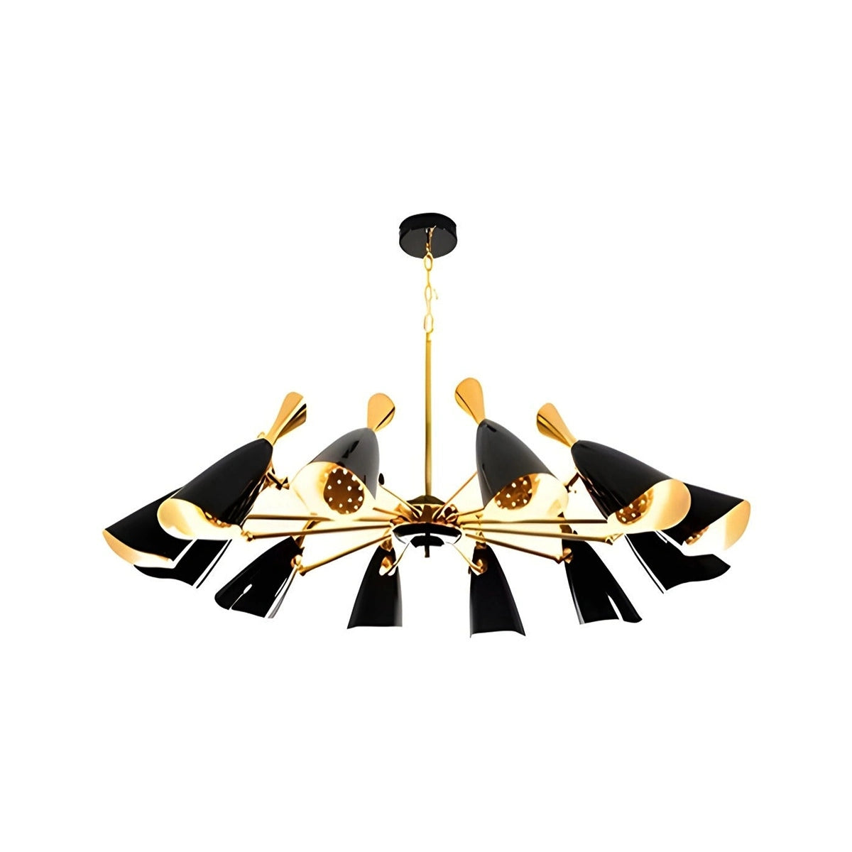 Antizer Nordic Postmodern Trumpet Chandelier