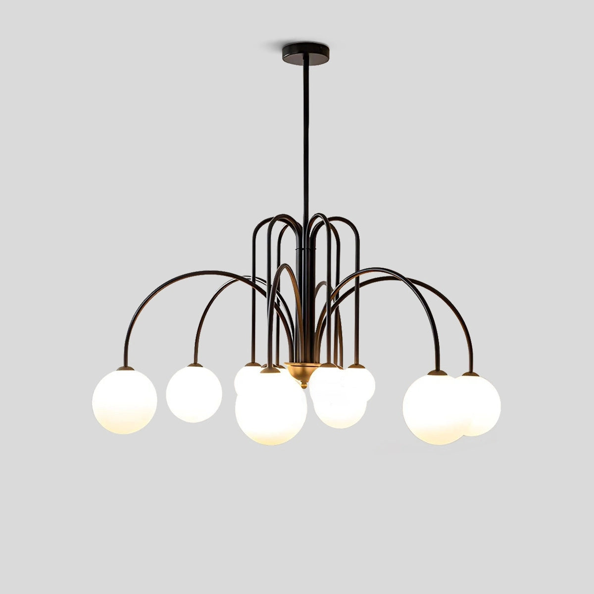 Antizer Avi Double Layer Glass Chandelier