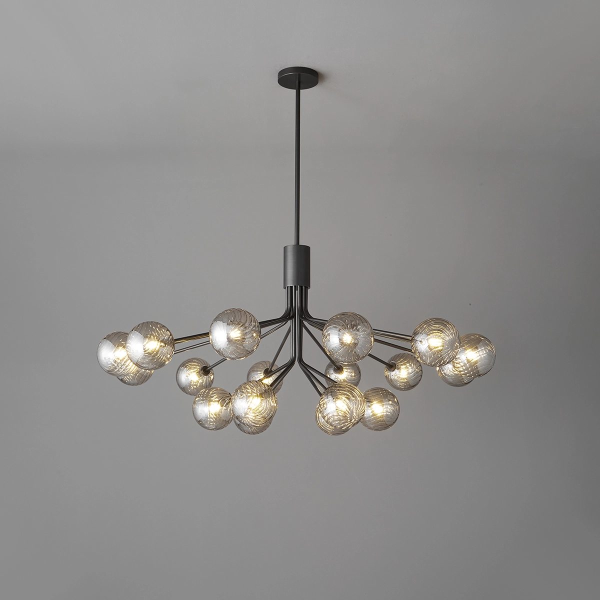 Antizer All Copper Magic Bean Glass Chandelier
