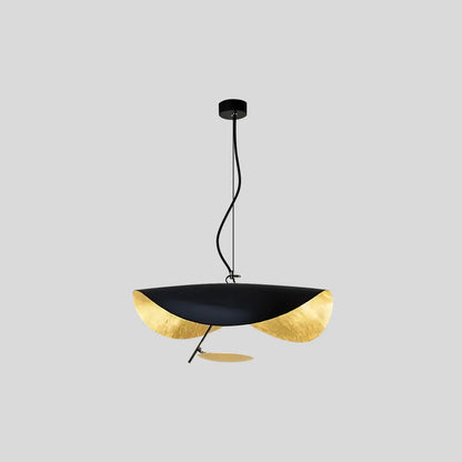 Antizer Modern Sculptural Leaf Pendant Light