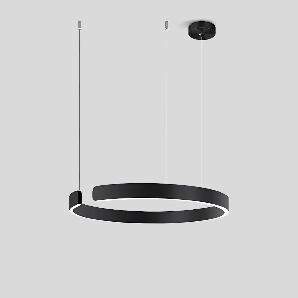 Antizer Modern Ring LED Chandelier for Living Room