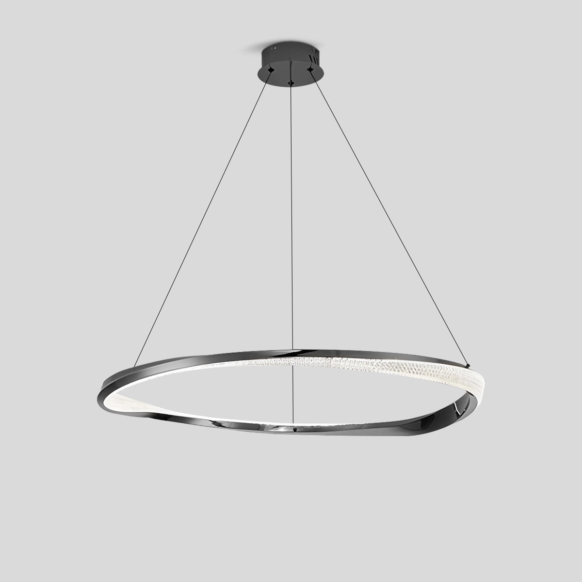 Antizer Modern Simple Mobius Circle Chandelier