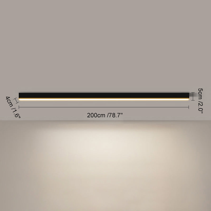 Dimmable Long Linear Ceiling Light