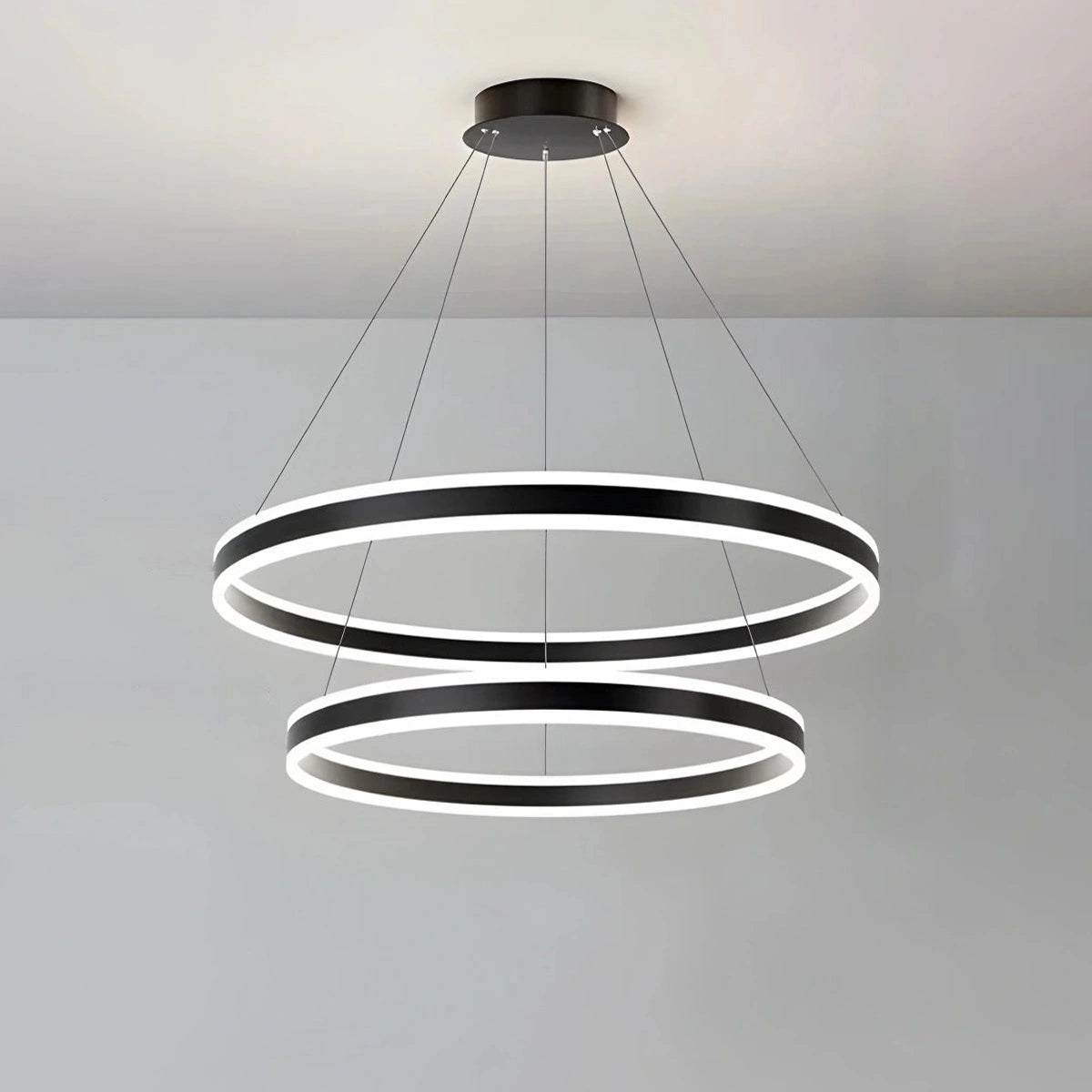 Antizer Circle Layered Living Room Chandelier