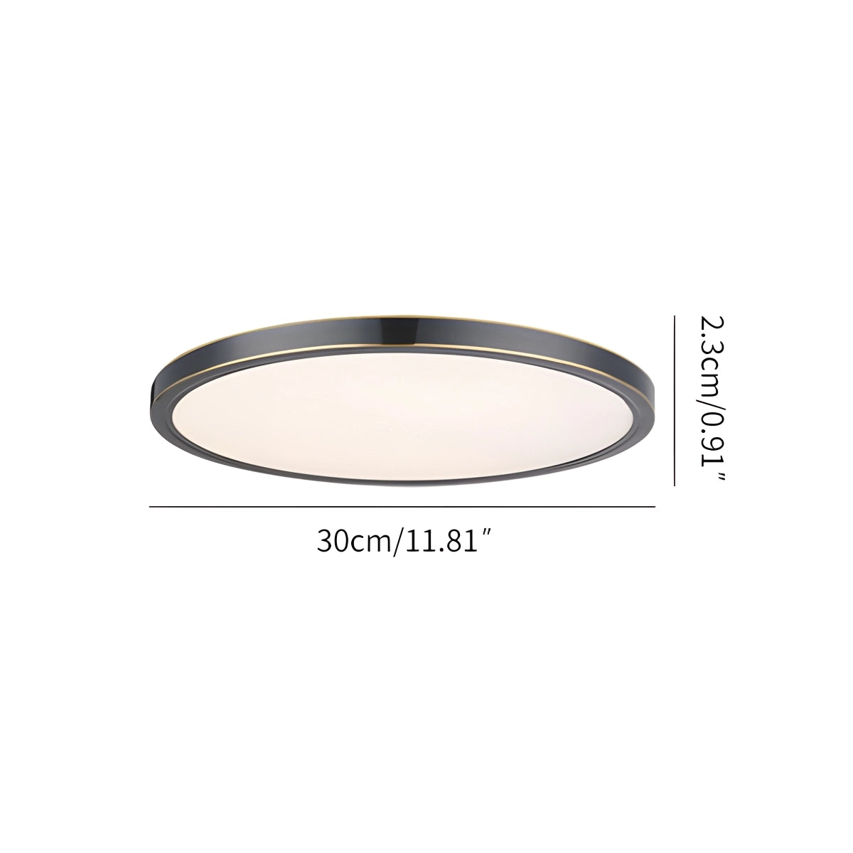 Antizer Ultra Thin Minimalist Ceiling Light