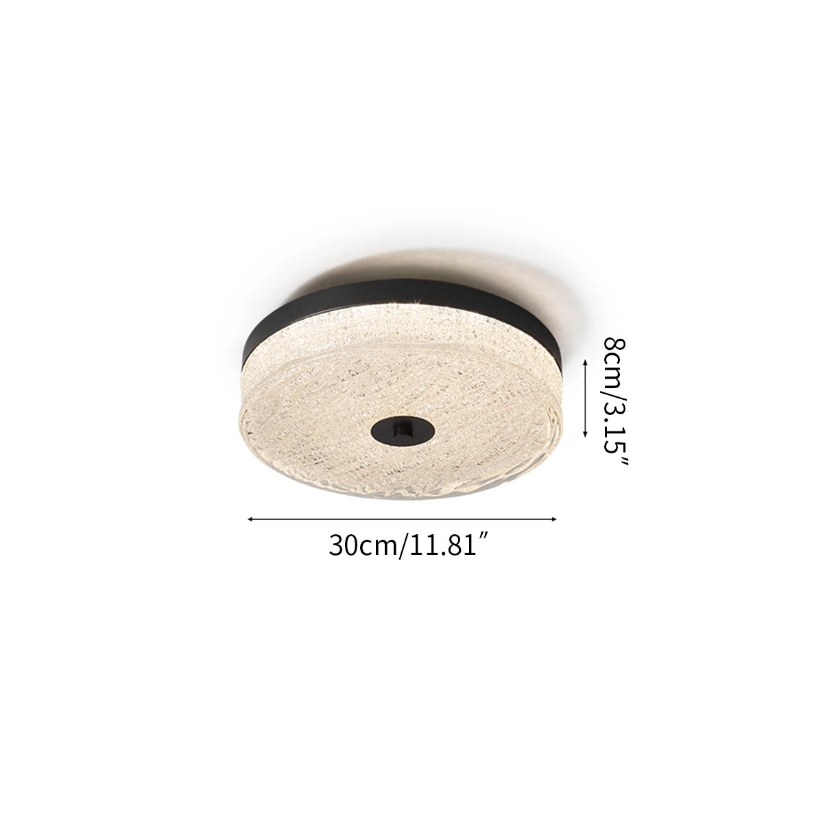 Antizer Modern Light Luxury Circular LED Ceiling Light