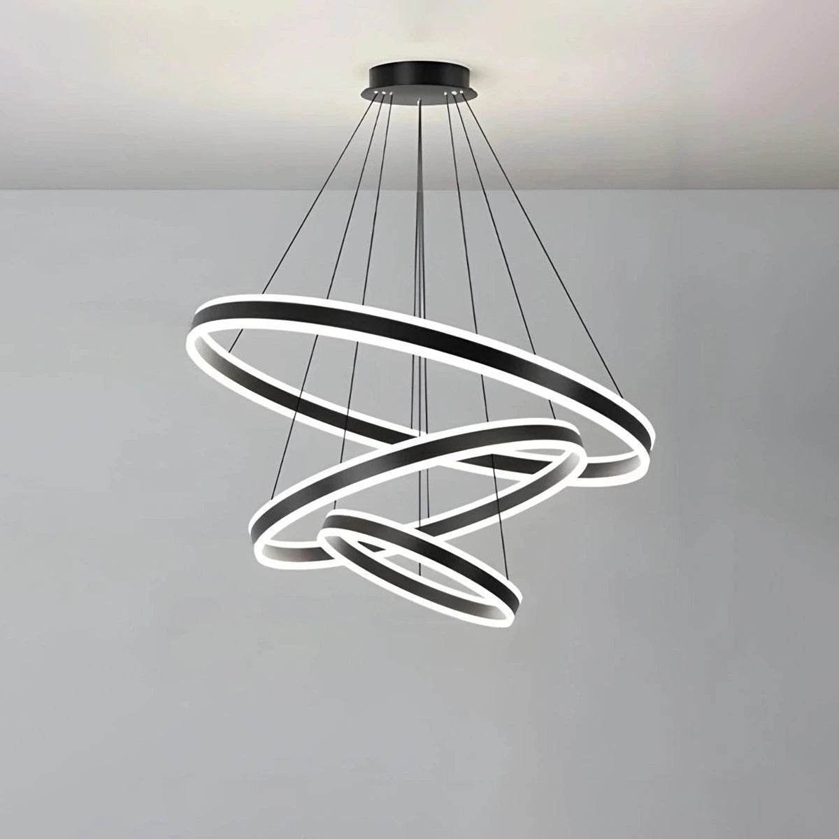 Antizer Circle Layered Living Room Chandelier