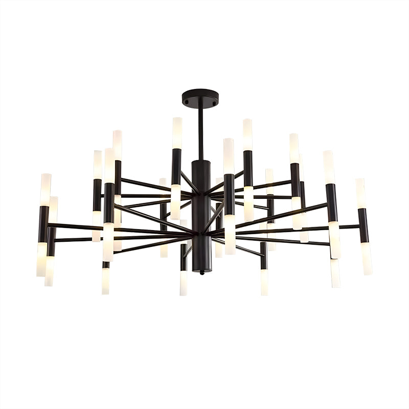 Adjustable Round Tube Chandelier