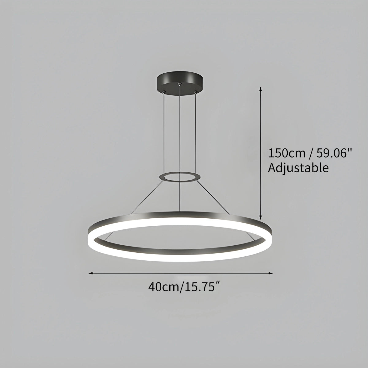 Antize Circular Led Pendant Lights