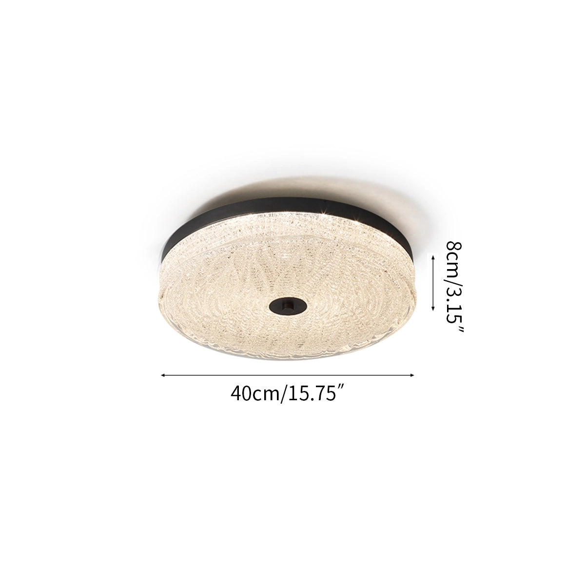 Antizer Modern Light Luxury Circular LED Ceiling Light