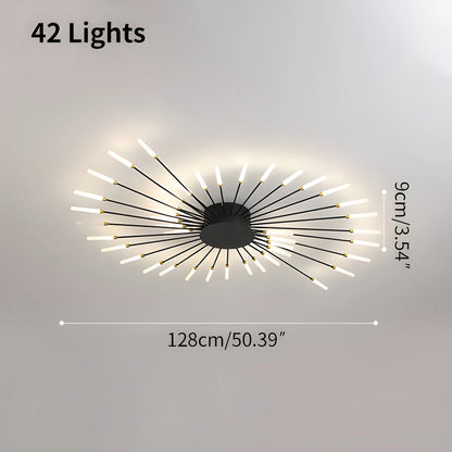 Antizer Fireworks Starburst Ceiling Light