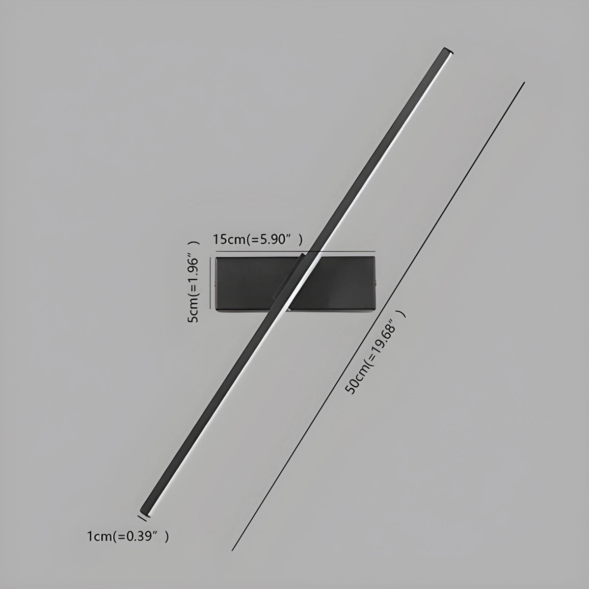 Antizer Bedroom Edge Rotatable Wall Sconce