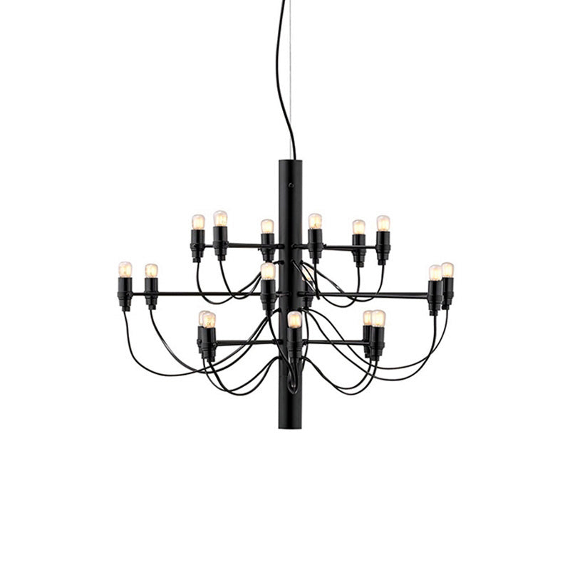 Tiered Modern Candle Chandelier