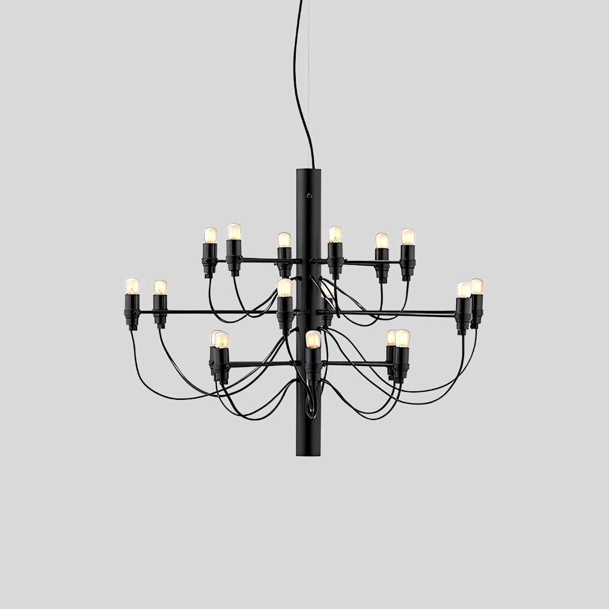Antizer Tiered Modern Candle Chandelier