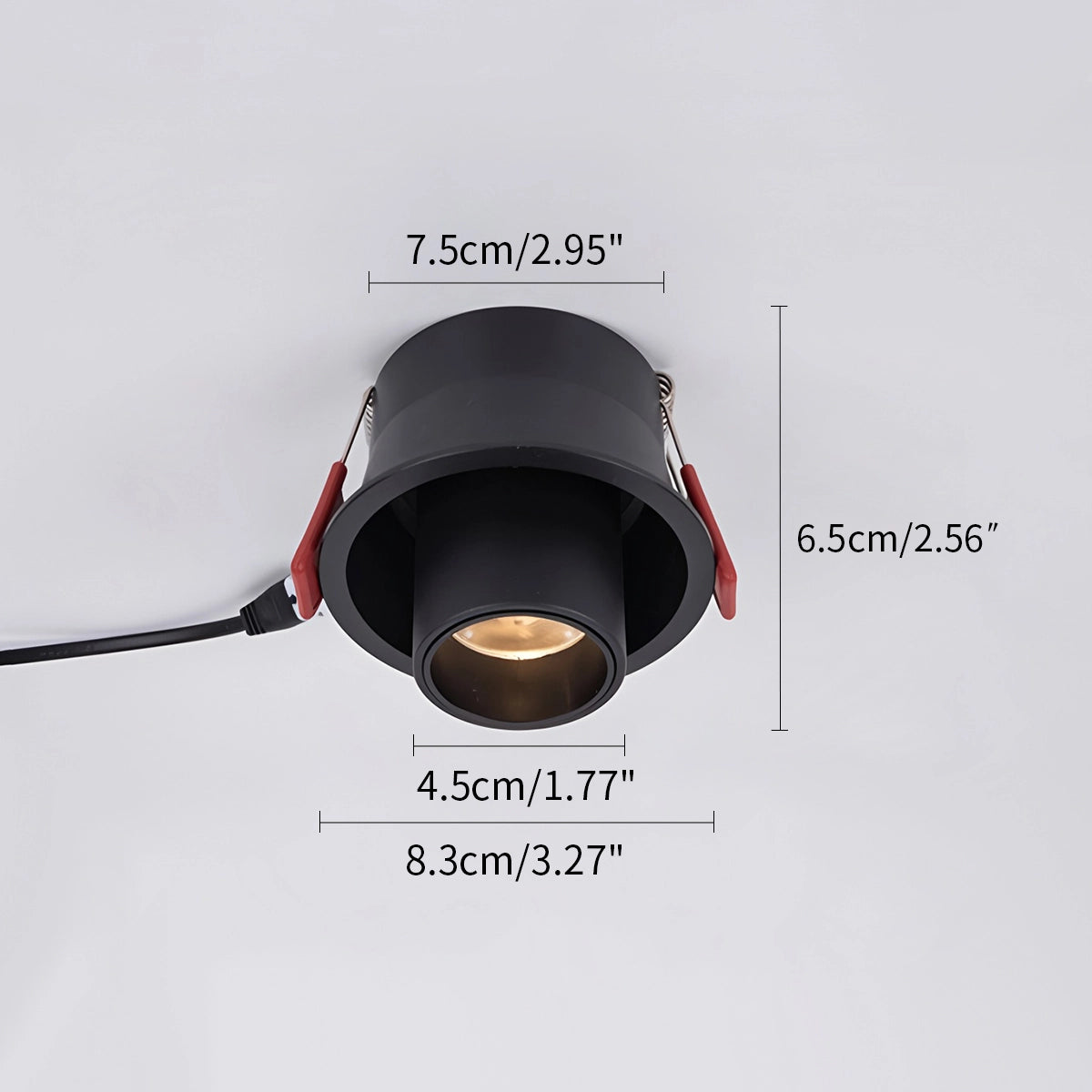 Antizer Modern Embedded Long Tube Ceiling Spotlight