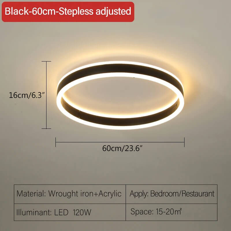 Antizer Simple Modern Round Ceiling Light