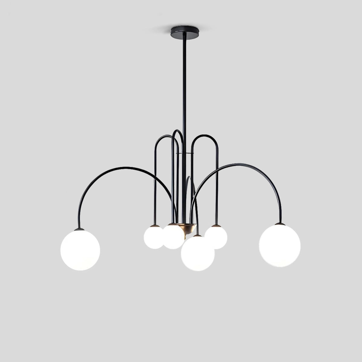 Antizer Avi Double Layer Glass Chandelier