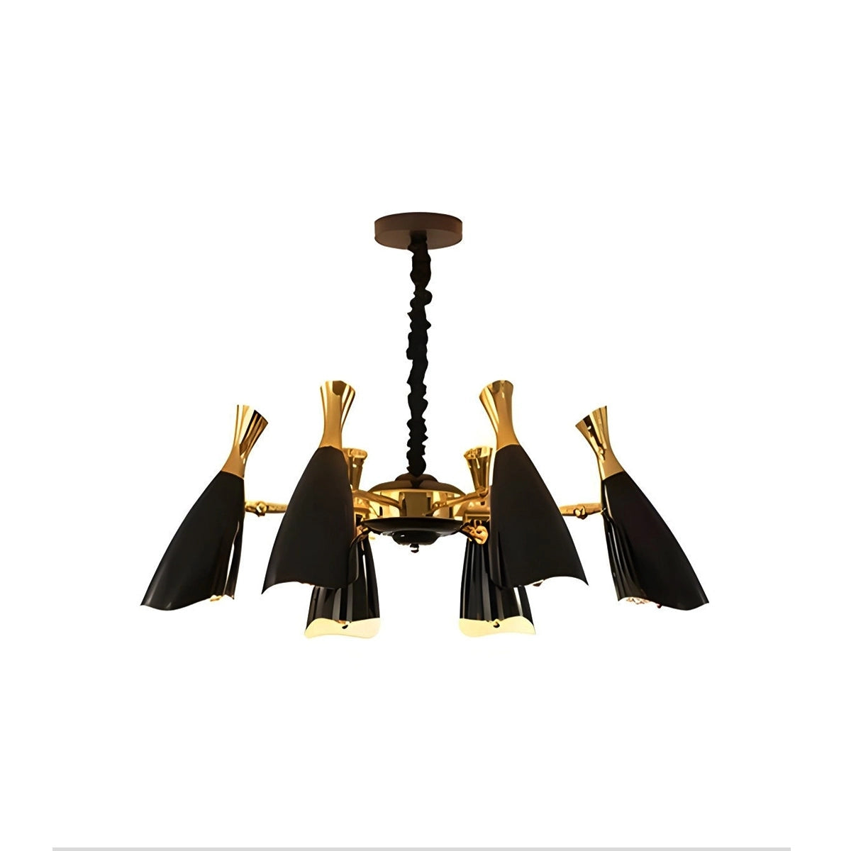 Antizer Nordic Postmodern Trumpet Chandelier