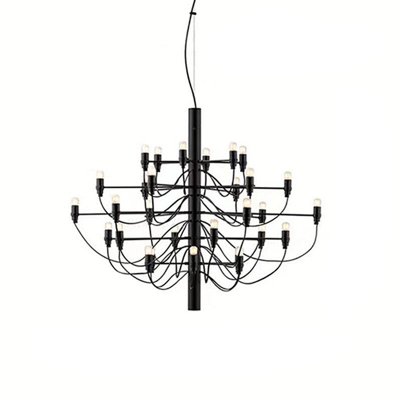 Tiered Modern Candle Chandelier