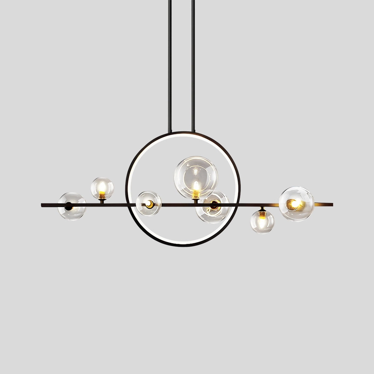 Antizer Archipelago Modern Glass Ball Chandelier