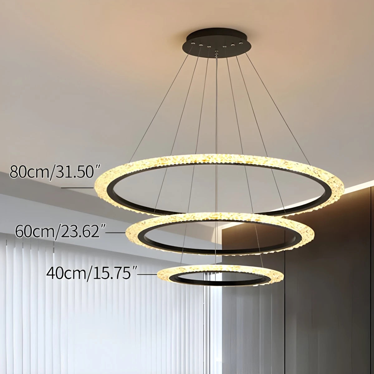 Antizer Light Luxury Chandelier for Living Room