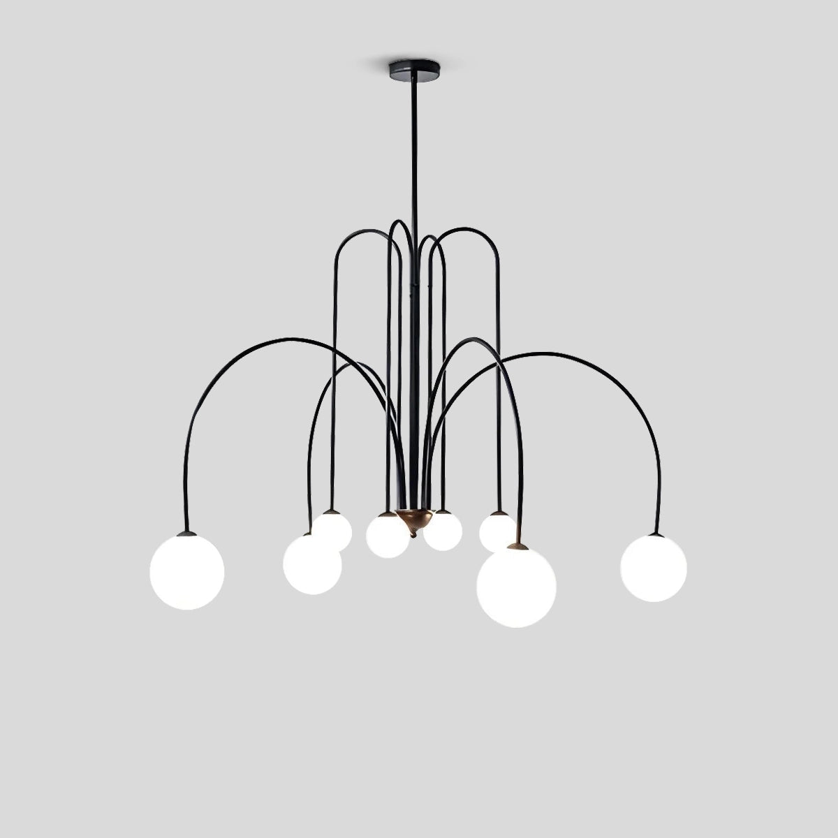 Antizer Avi Double Layer Glass Chandelier