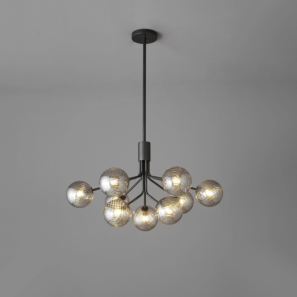 Antizer All Copper Magic Bean Glass Chandelier
