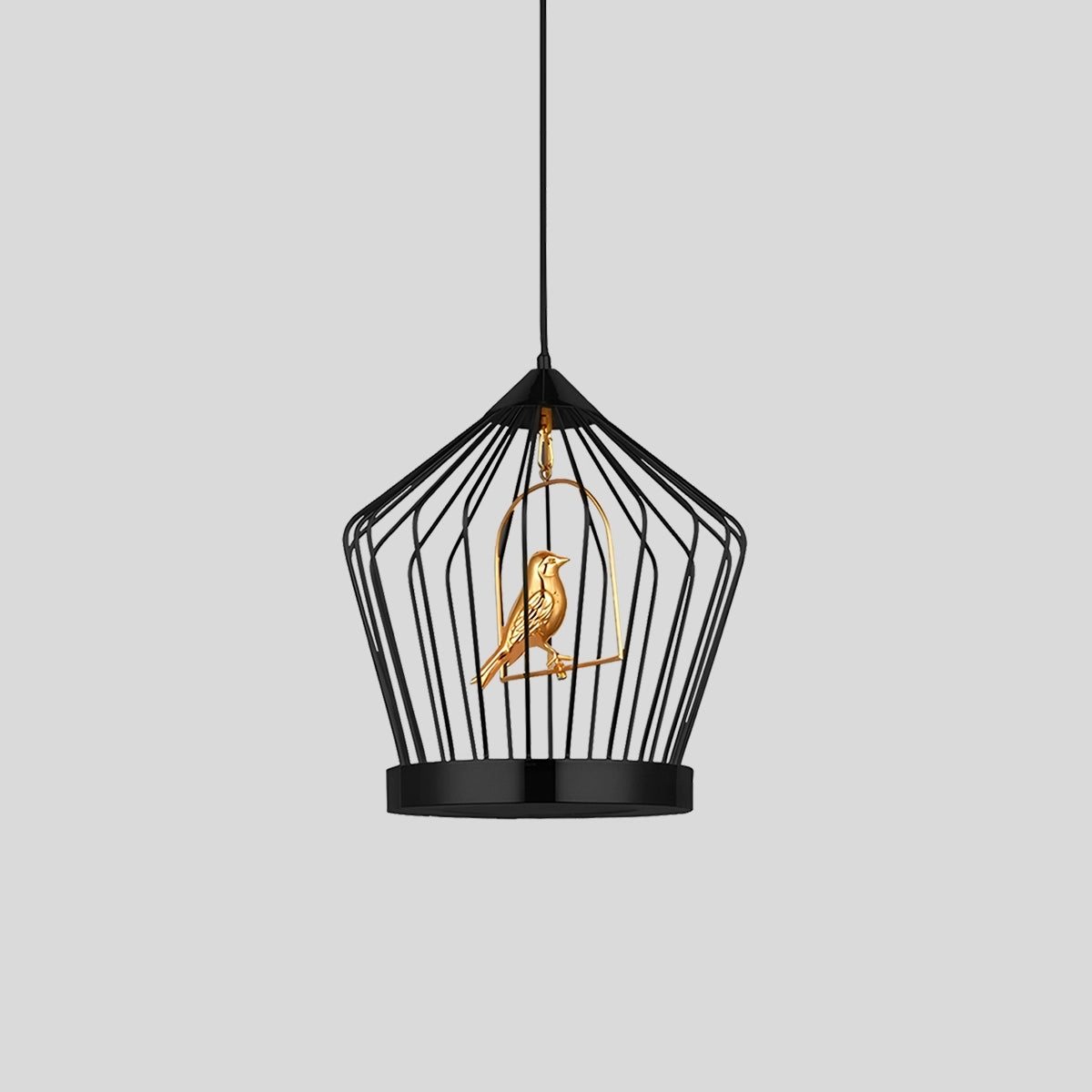 Antizer Creative Birdcage Pendant Light for Living Room