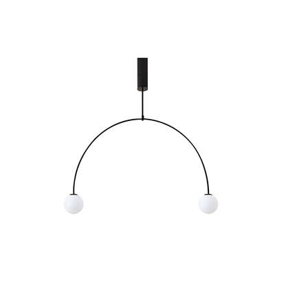 Antizer Minimalist Linear Metal Chandelier