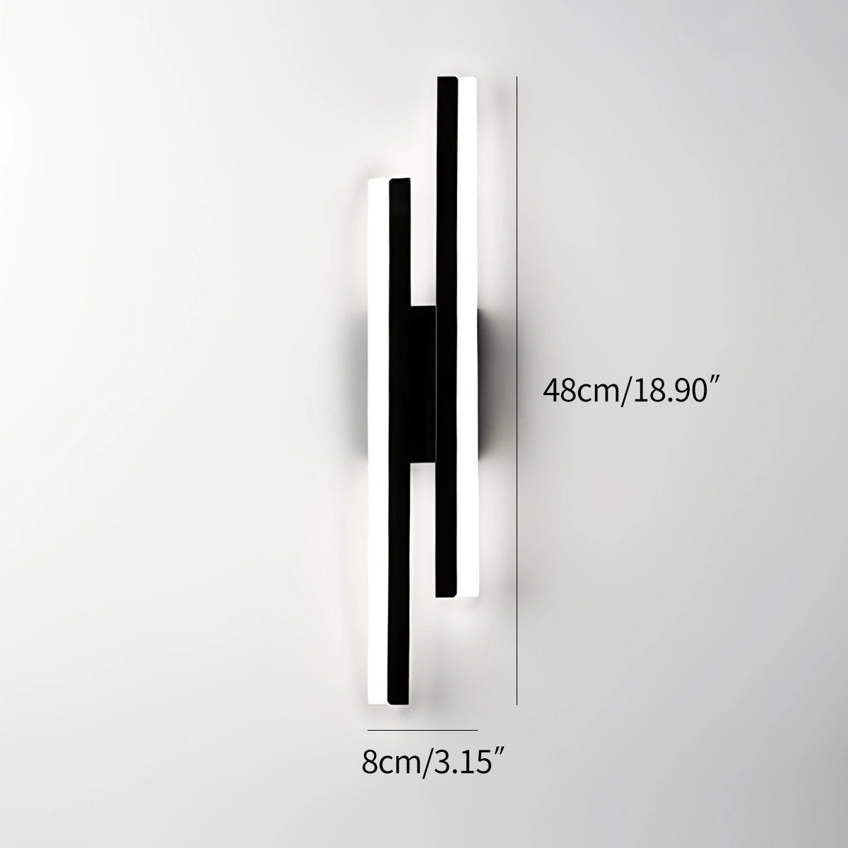 Antier Alana Minimalist H-Shaped Wall Lamp