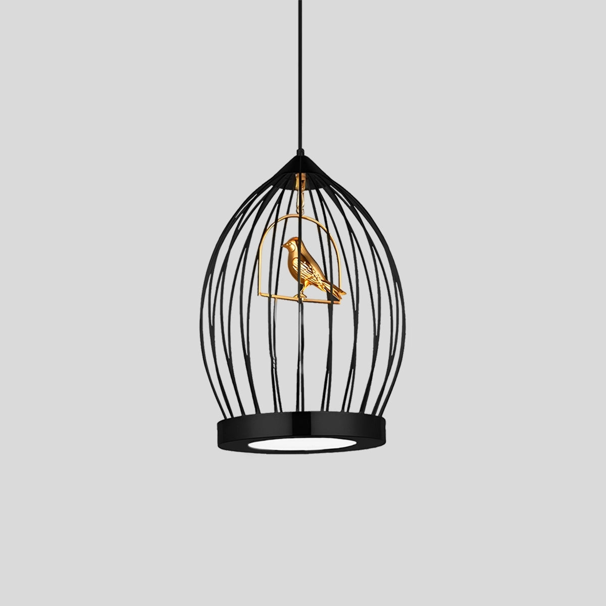 Antizer Creative Birdcage Pendant Light for Living Room