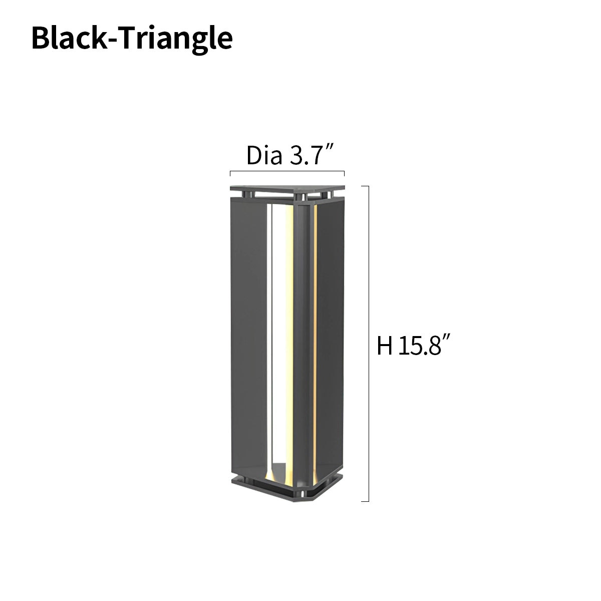 Antizer Modern Geometric Outdoor Waterproof Wall Lamp