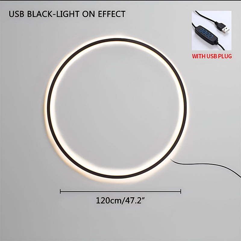 Round Ring LED Wall Lamp