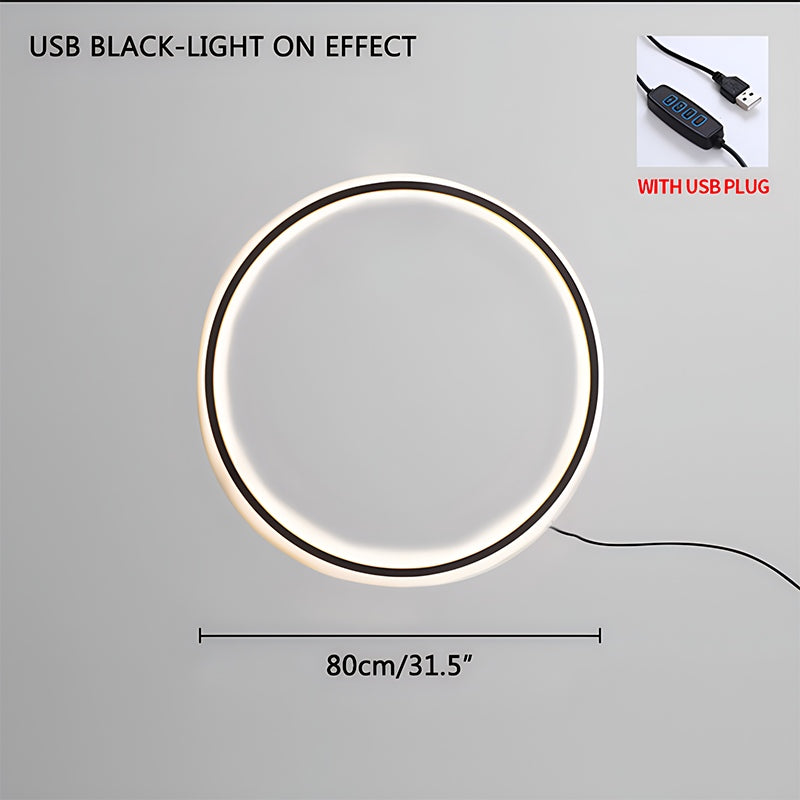 Round Ring LED Wall Lamp