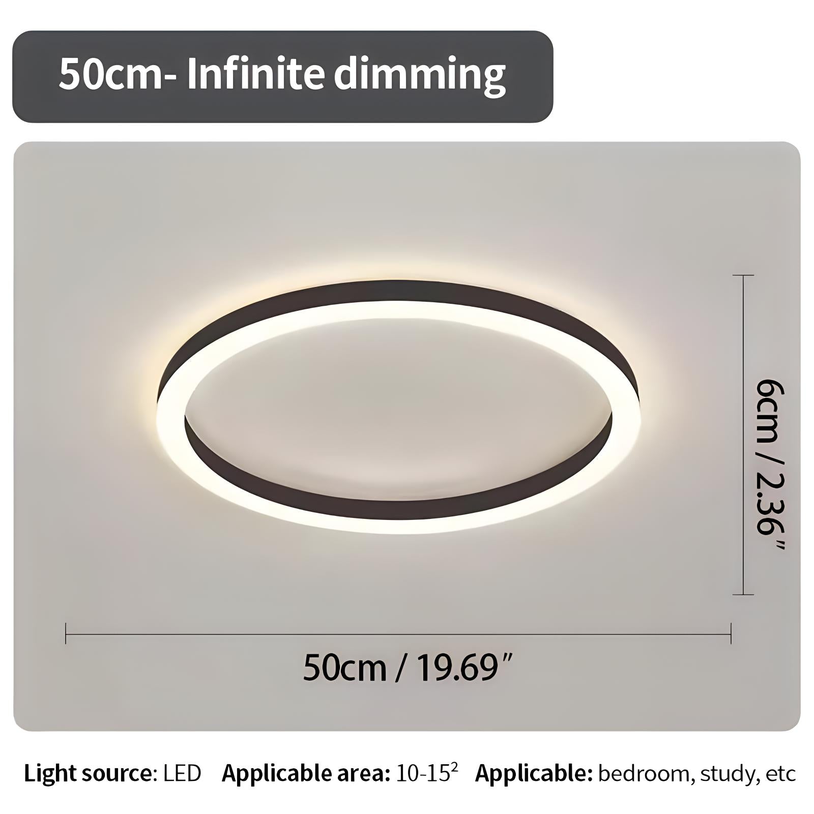 Nordic Circular Ceiling Lamp