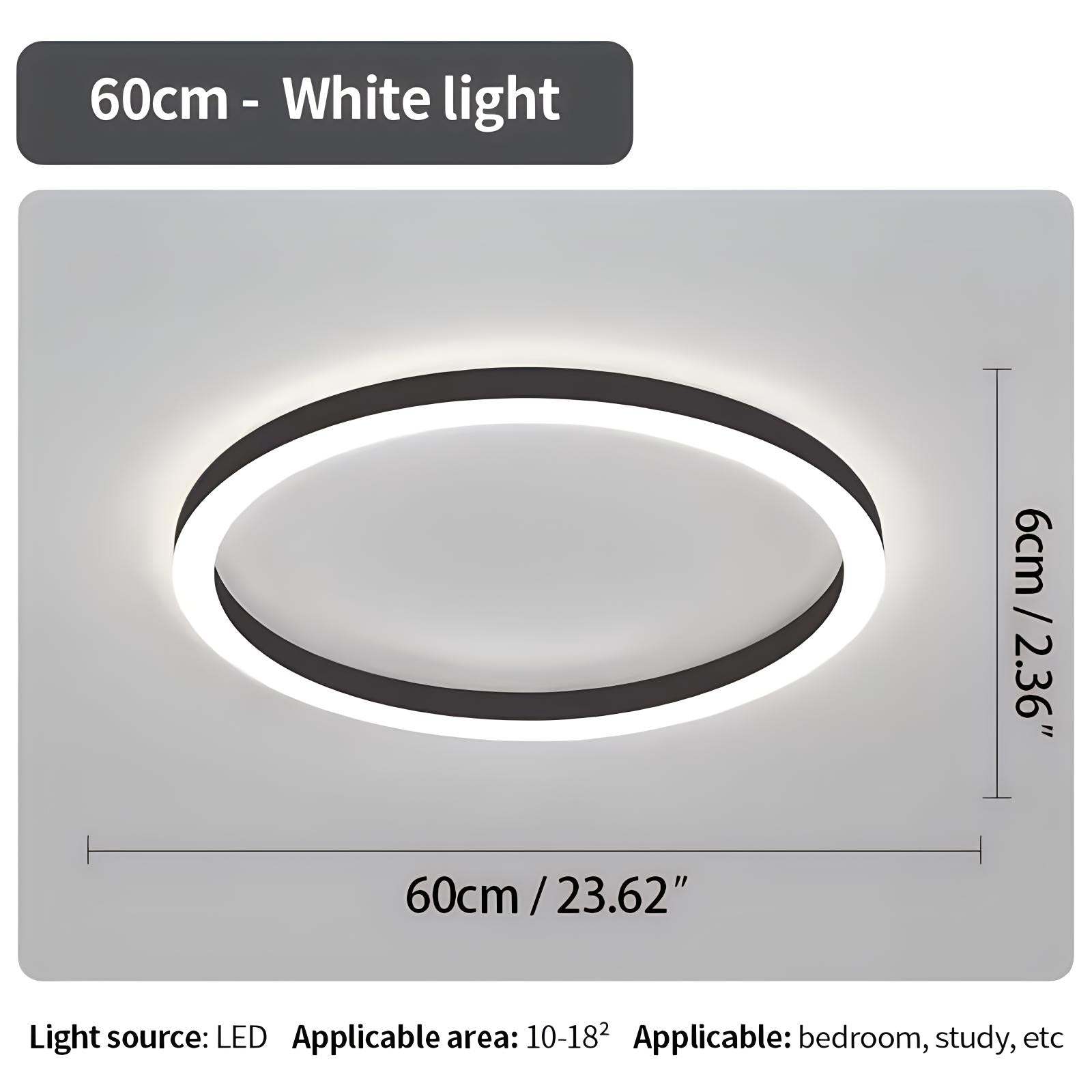 Nordic Circular Ceiling Lamp