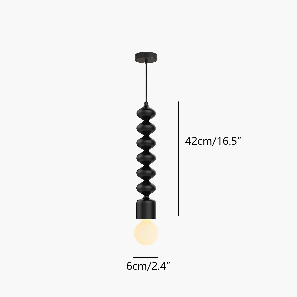 Antizer Bauhaus Bead Bedside Pendant Light