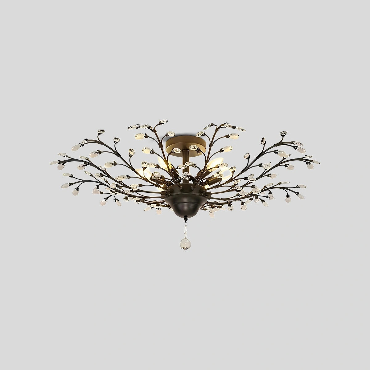 Antizer Branch Crystal Chandelier for Living Room