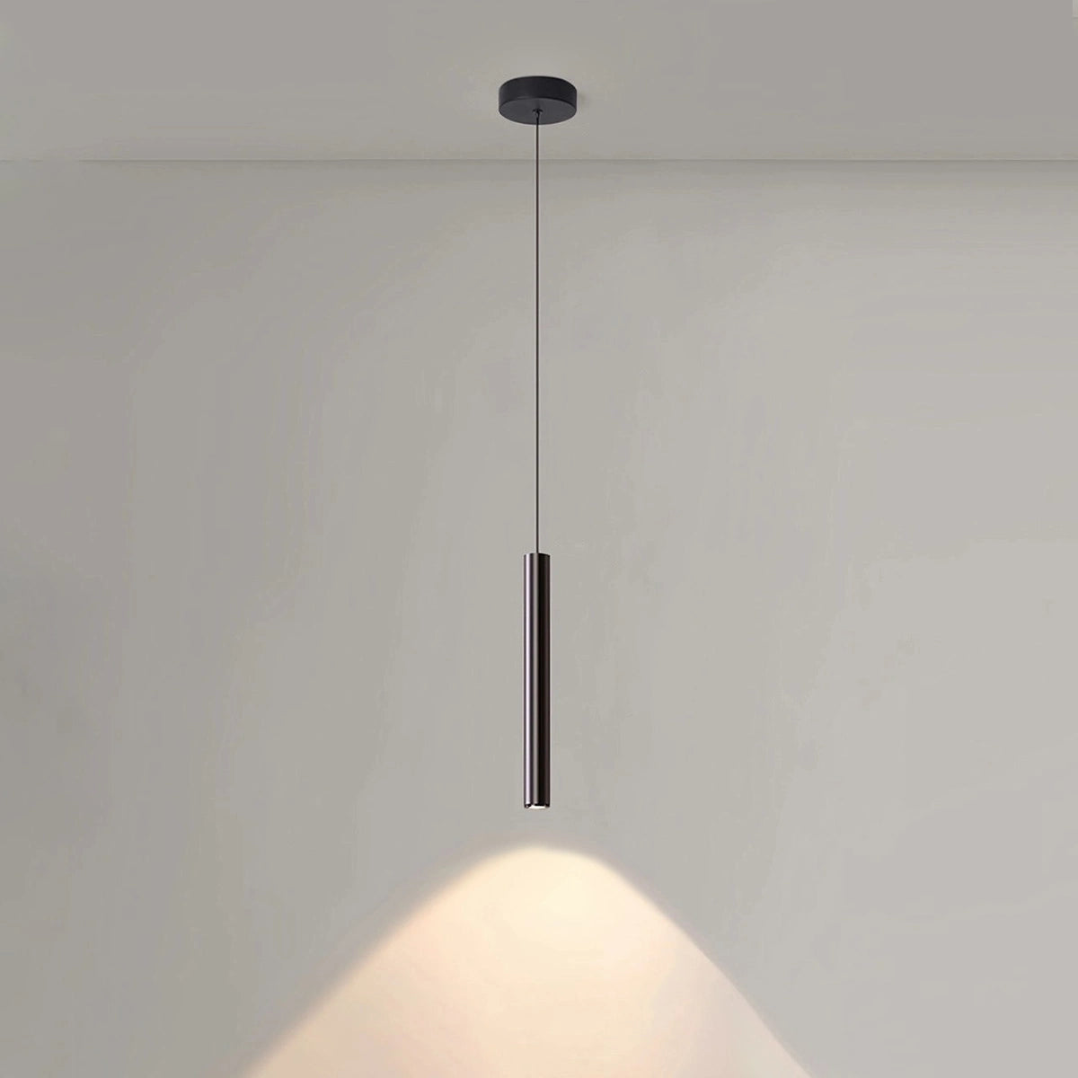 Antizer Modern Long Tube Led Pendant Light Bedside Lamp