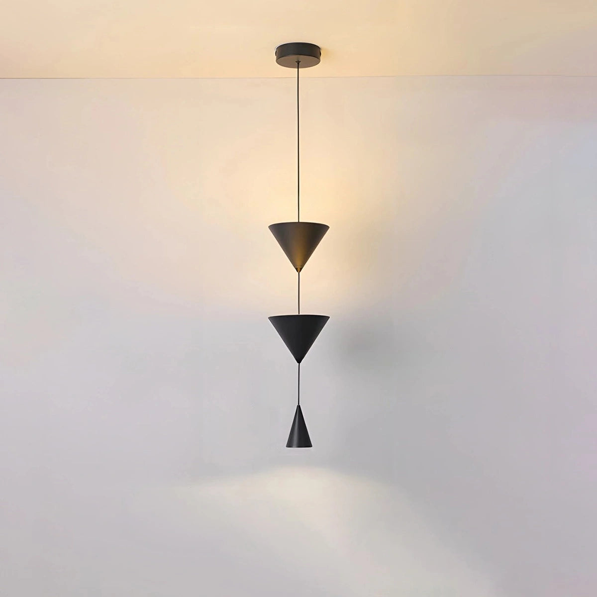 Antizer Modern Geometric Cone LED Pendant Light