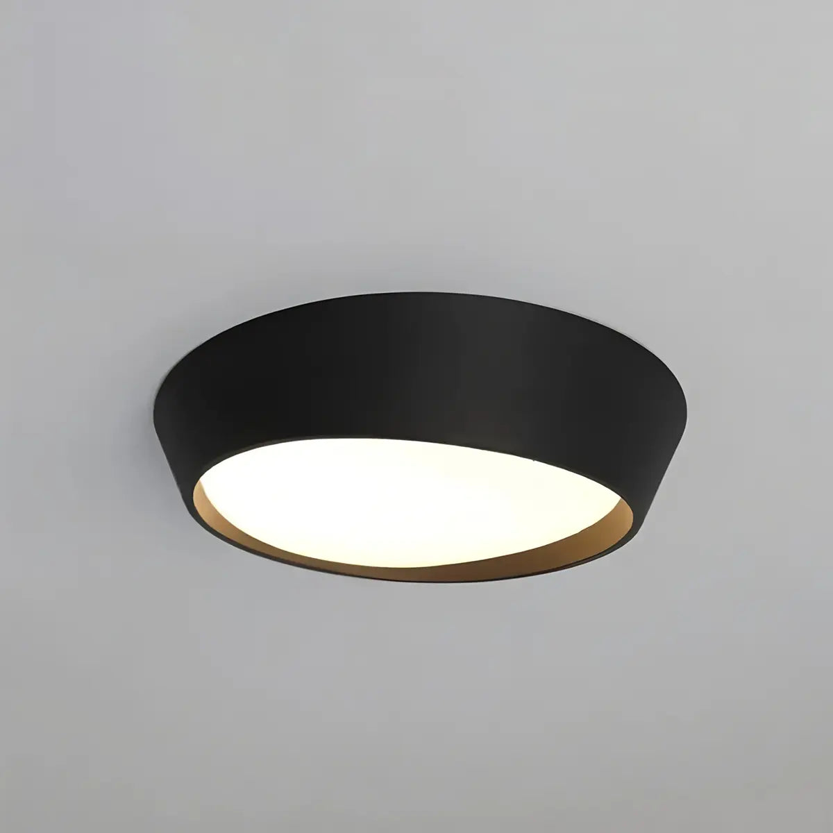 Antizer Modern Round Acrylic Ceiling Light for Bedroom