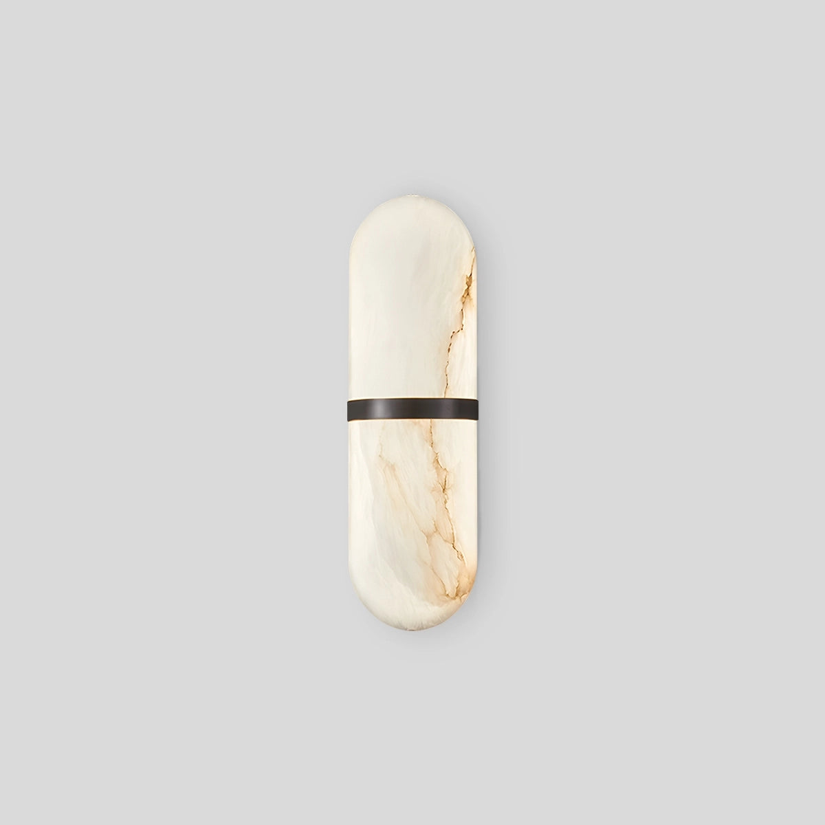 Antizer Melange Pill Form Spanish Alabaster Wall Sconce