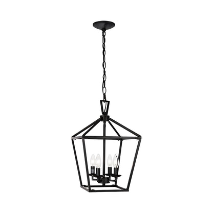 Antizer Bird Cage Iron Pendant Lamp for Dining Room