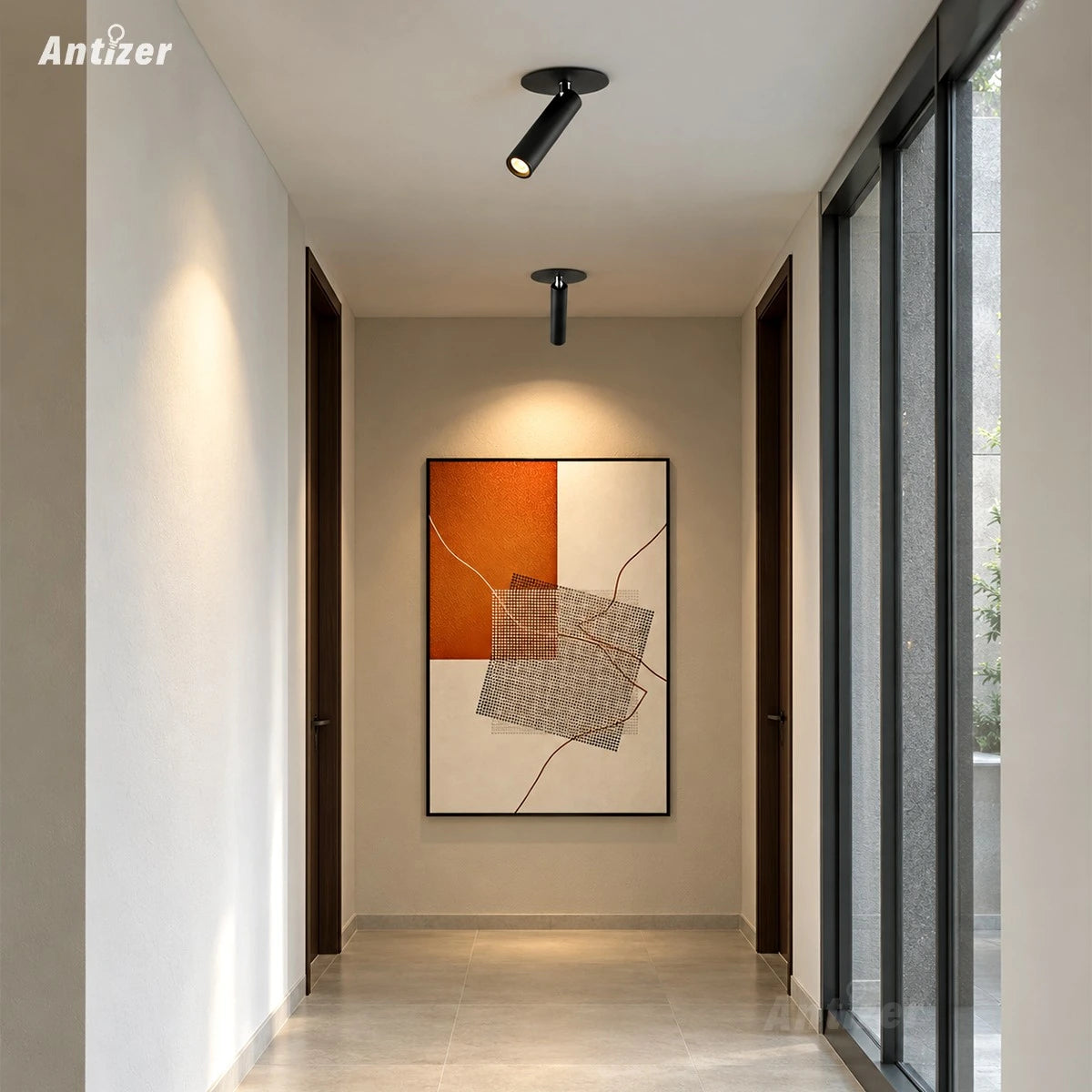 Antizer Aplique y Foco Nórdico Minimalista para Dormitorio