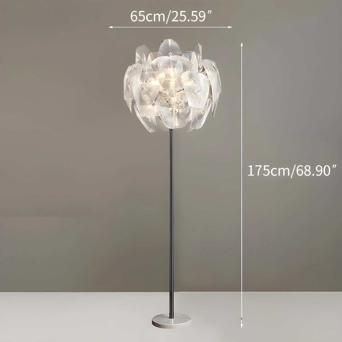 Antizer Italian Luxury Pinecone Floor Lamp