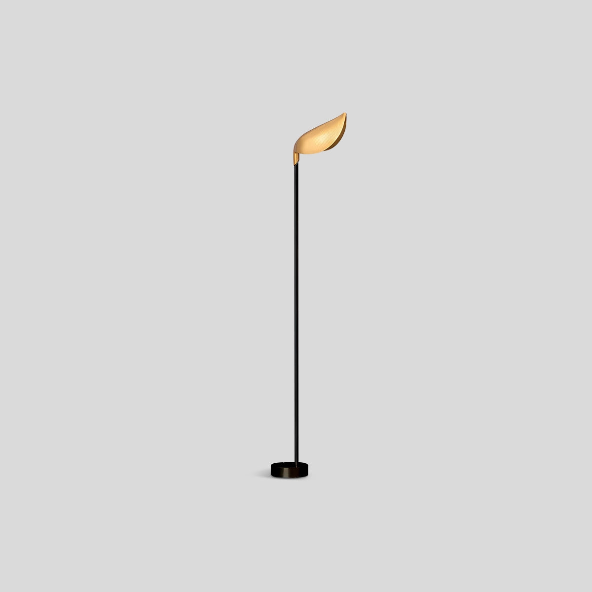 Antizer Modern Outdoor Waterproof Lawn Floor Lamp Black Pole H 27.6" Electricity