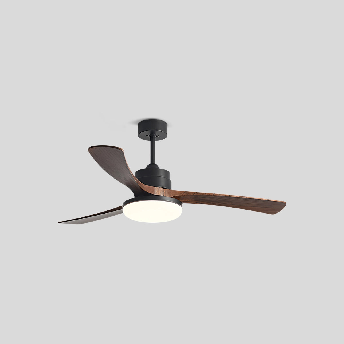 Antizer High Wind Solid Wood Ceiling Fan Light