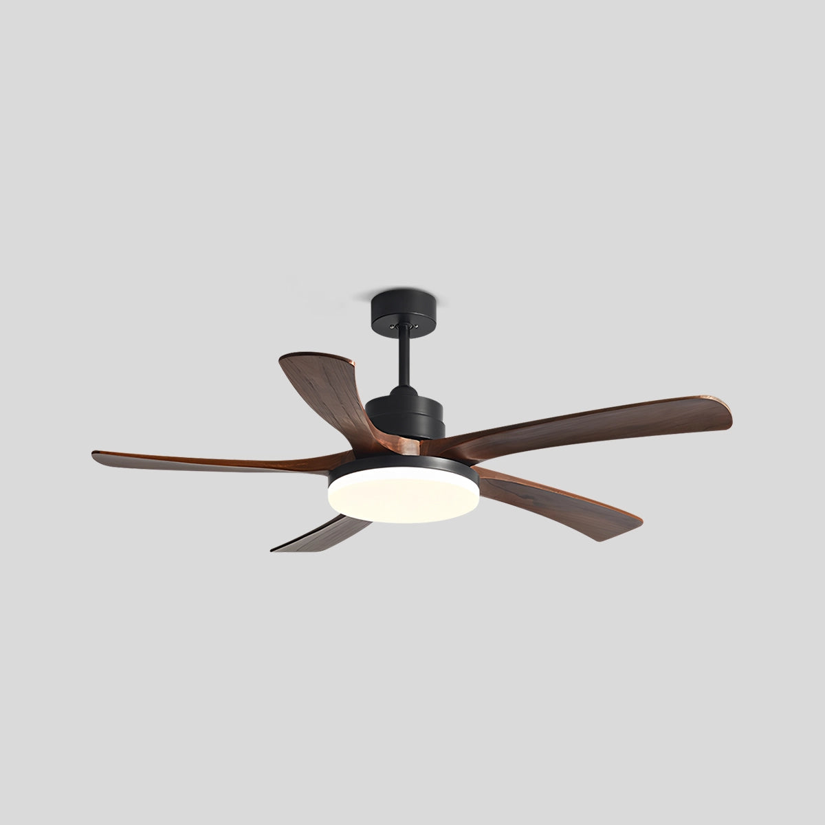 Antizer High Wind Solid Wood Ceiling Fan Light