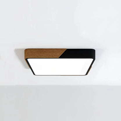 Antizer Minimalist Wood Ceiling Light for Bedroom