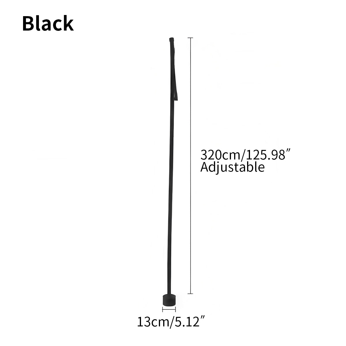 Antizer Nordic Canvas Background Wall Floor Lamp